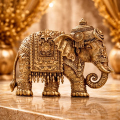 Traditional Heritage Elephant Handmade Brooch