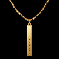Personalised Cuboid Locket for Men