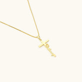 Cross Name Necklace
