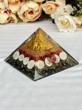 Pyrite Wealth Pyramid with Laxmi Blessings – Prosperity Yantra