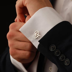 Initial Letter Custom Cufflinks - Giva