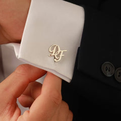 Initial Letter Custom Cufflinks - Giva