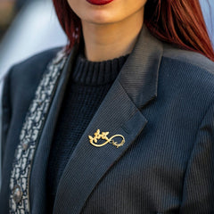 Personalised Infinity name brooch - Giva