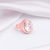 Rose Gold Solitaire Ring