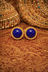 Natural Certified Lapis Lazuli Gemstone Cufflinks For Man