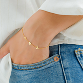 Letter Bracelet, Letter Initial Bracelet, Christmas Gift, Bridesmaid Bracelet, Custom Letter Bracelet, Couple Bracelets, Mothers Day Gift