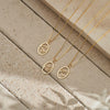 Custom Engraved Oval Initial Necklace