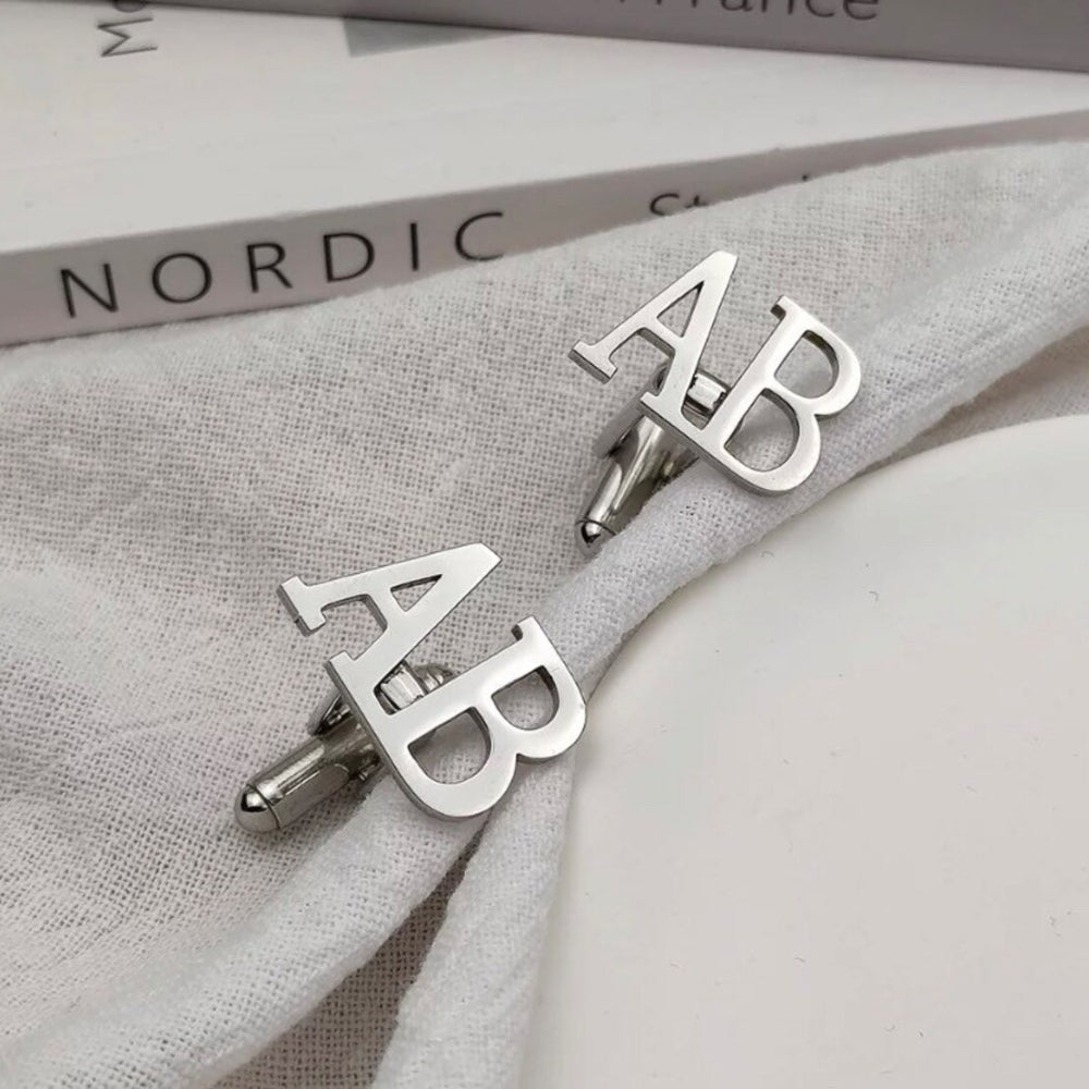 Custom Name Cufflinks Perfect for groomsmen gifts - Giva