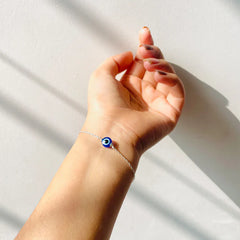 Elegant Evil Eye Bracelet – Guardian Grace Edition
