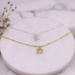 Personalized Letter Anklet - Anklet with a Letter