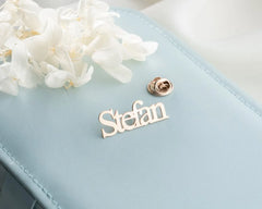Custom Personalized Name Brooch