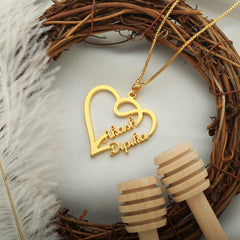 Special Love Name Necklace – Perfect Couple Gift